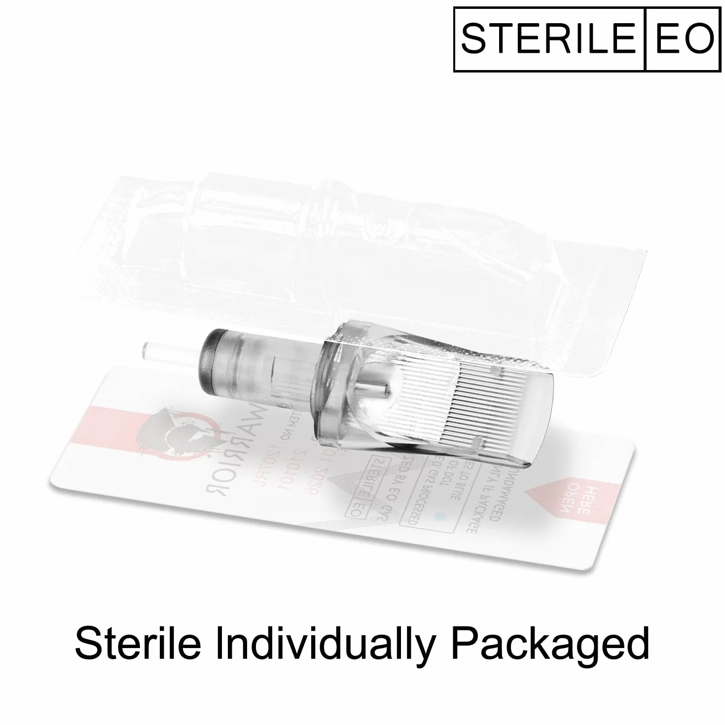 WARRIOR sterylizowane wkłady do igieł do tatuażu duże odcienie wypełniające wkład do igieł do tatuażu BIG Magnum 10 sztuk ze stali chirurgicznej (0.35MM-1245M1)