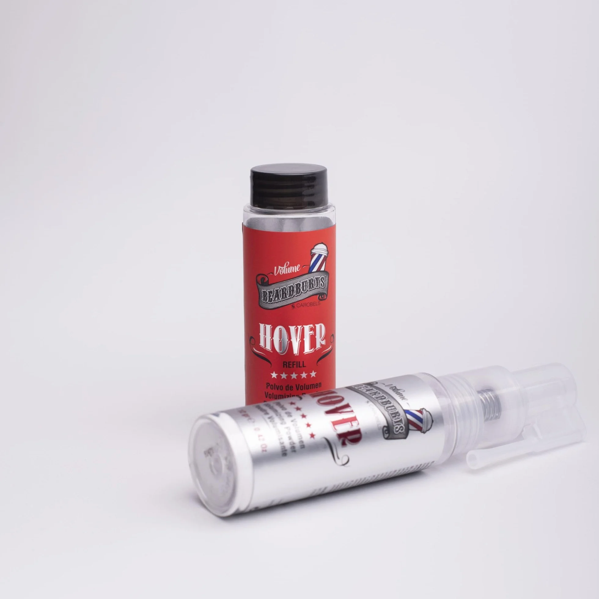 Beardburys Puder do stylizacji włosów Hover Refill dla mężczyzn, puder teksturujący, matowe wykończenie, dodaje objętości i tekstury, długie, naturalne, elastyczne utrwalenie, lekki,12g