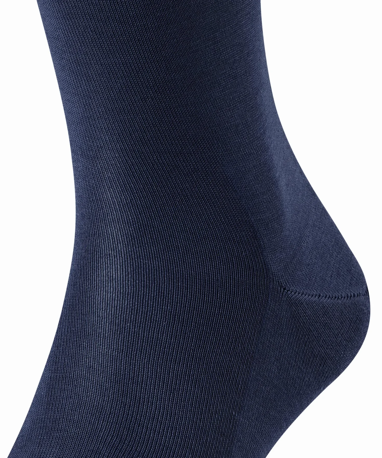 FALKE Mężczyźni Podkolanówki Tiago M Kh zrównoważona bawełna fil d'ecosse długie jednokolorowe 1 Para, Niebieski Royal Blue 6000, 43-44
