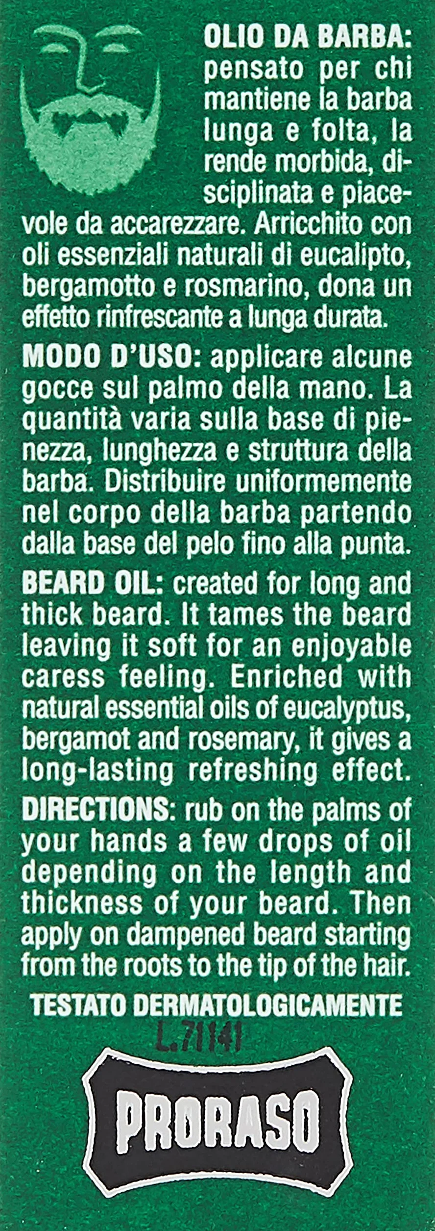Proraso Rinfrescante Olejek do Brody, 30 ml