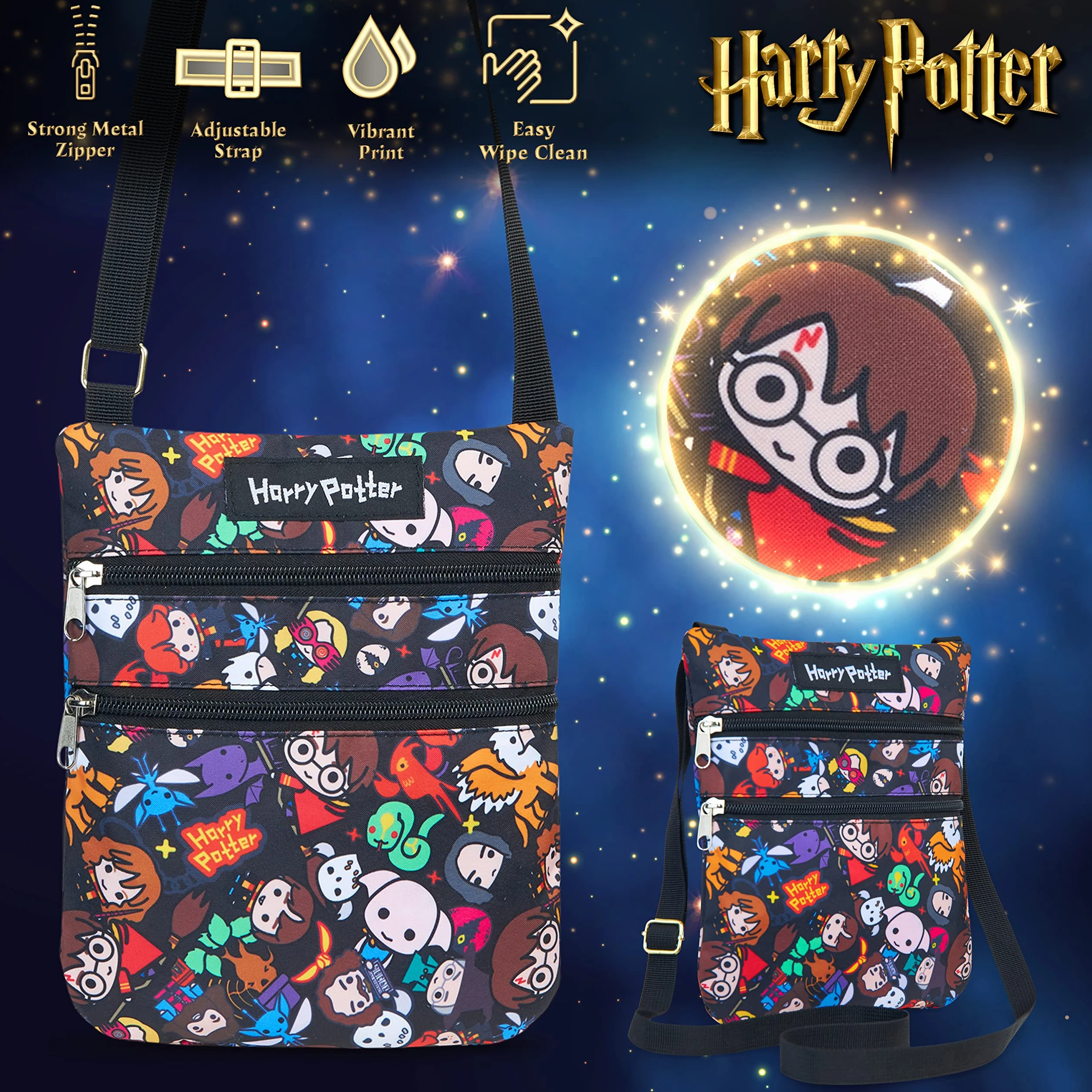 Harry Potter Cross Body Bag dla dziewczynek, Harry Potter Prezenty dla dziewczynek