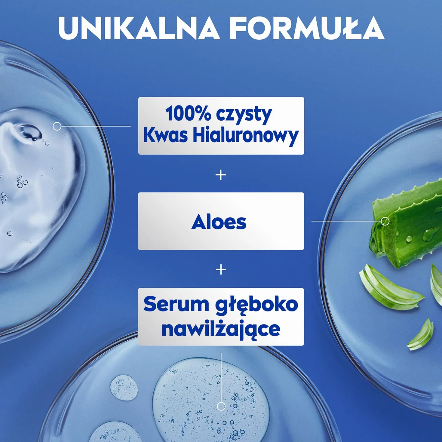 NIVEA 5w1 Complete Care Łagodzący balsam do ciała z aloesem, z pompką 625 ml