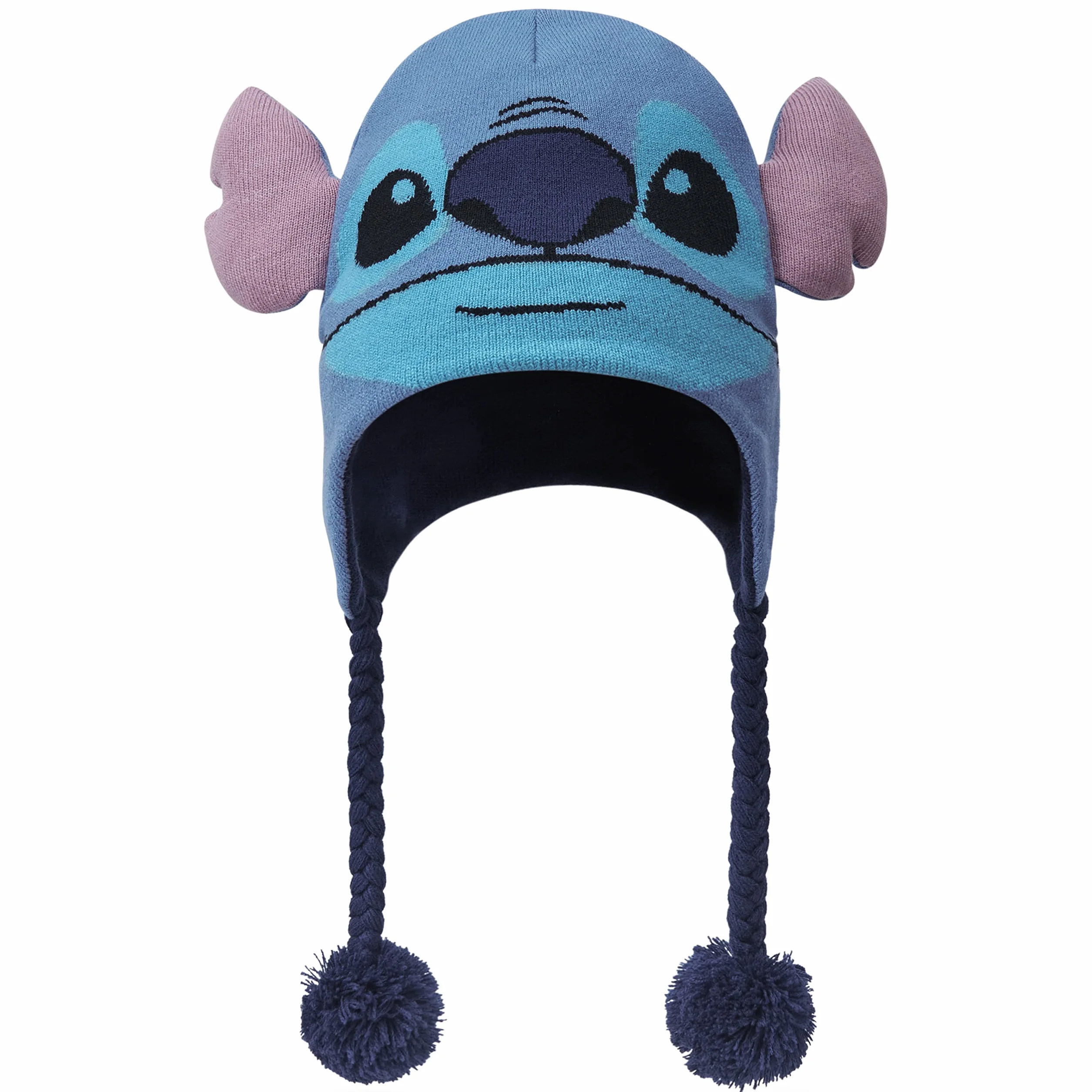 Disney Stitch czapka i szalik zestaw z rękawiczkami dla dziewcząt