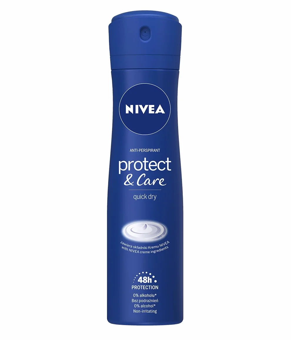 NIVEA Protect&Care 48 H Antyperspirant w sprayu dla kobiet 150 ml