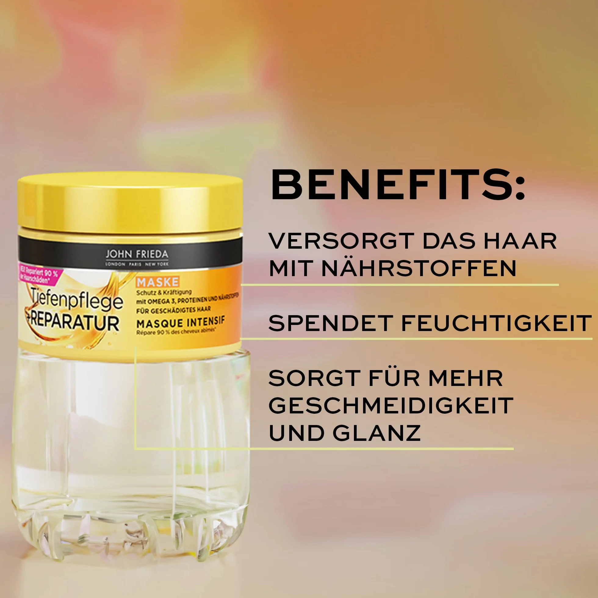 John Frieda Intensif Maska do Włosów, 250 ml