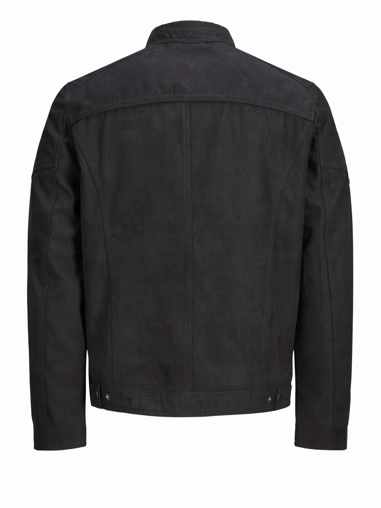 Kurtka mêska JACK & JONES Kurtka ze skóry sztucznej Biker Blouson Bomberjacke JJEROCKY Design Coat Kurtka wiosenna