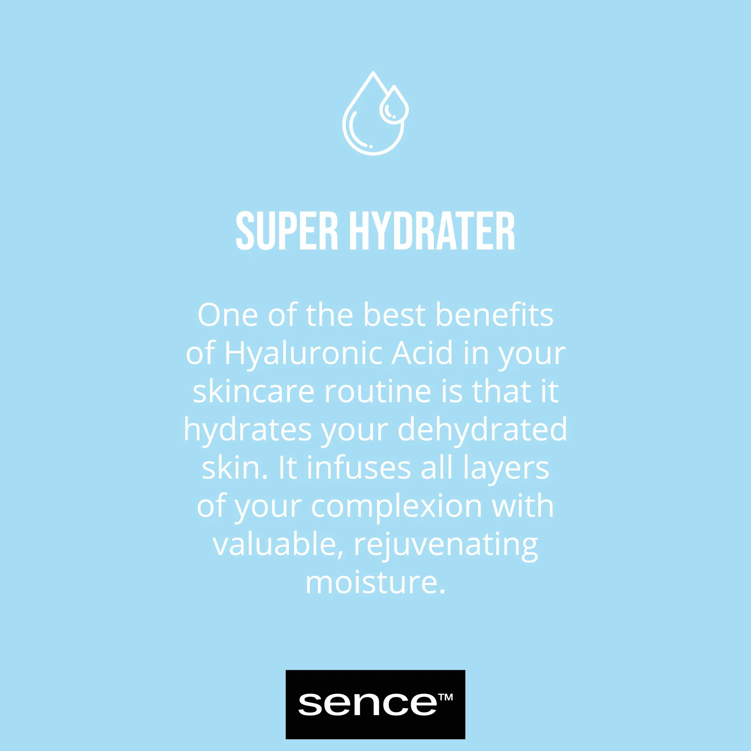 Sence Balm Hydro Shock, pomadka do ust z kwasem hialuronowym i parafiną, kosmetyk do pielęgnacji ust, pielęgnacja na dzień dla gładkich ust, wegańska pomadka do ust (2 x 4,3 g)