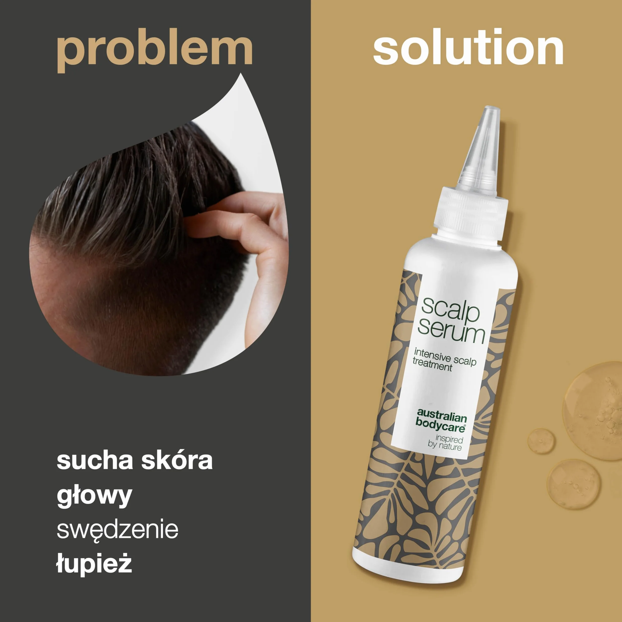 Australian Bodycare Scalp Serum 150ml Serum do podrażnionej skóry głowy i łupieżu