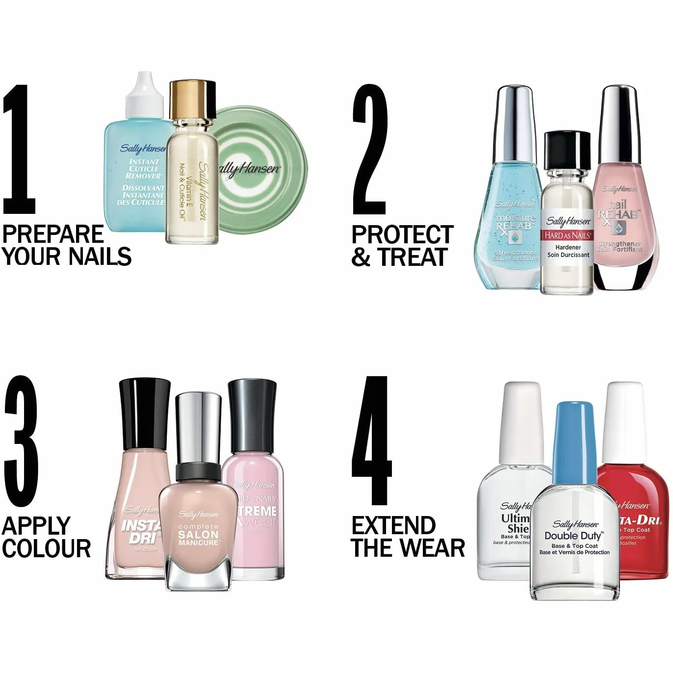 Sally Hansen Maximum Growth proteinowa odżywka do paznokci