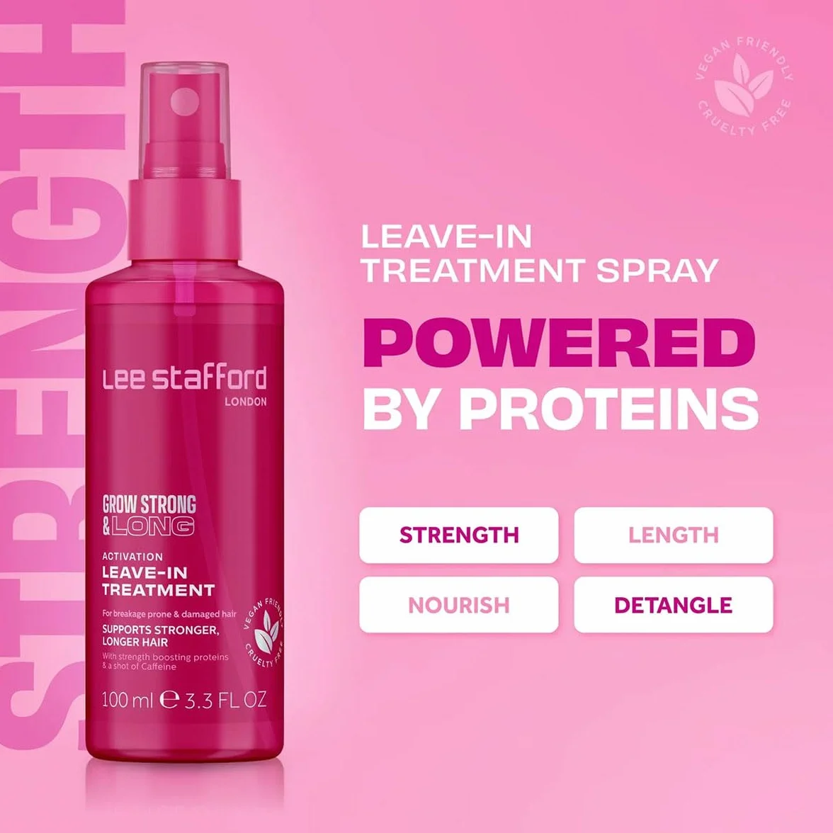 Lee Stafford Grow Long & Strong Activation Leave-In Treatment