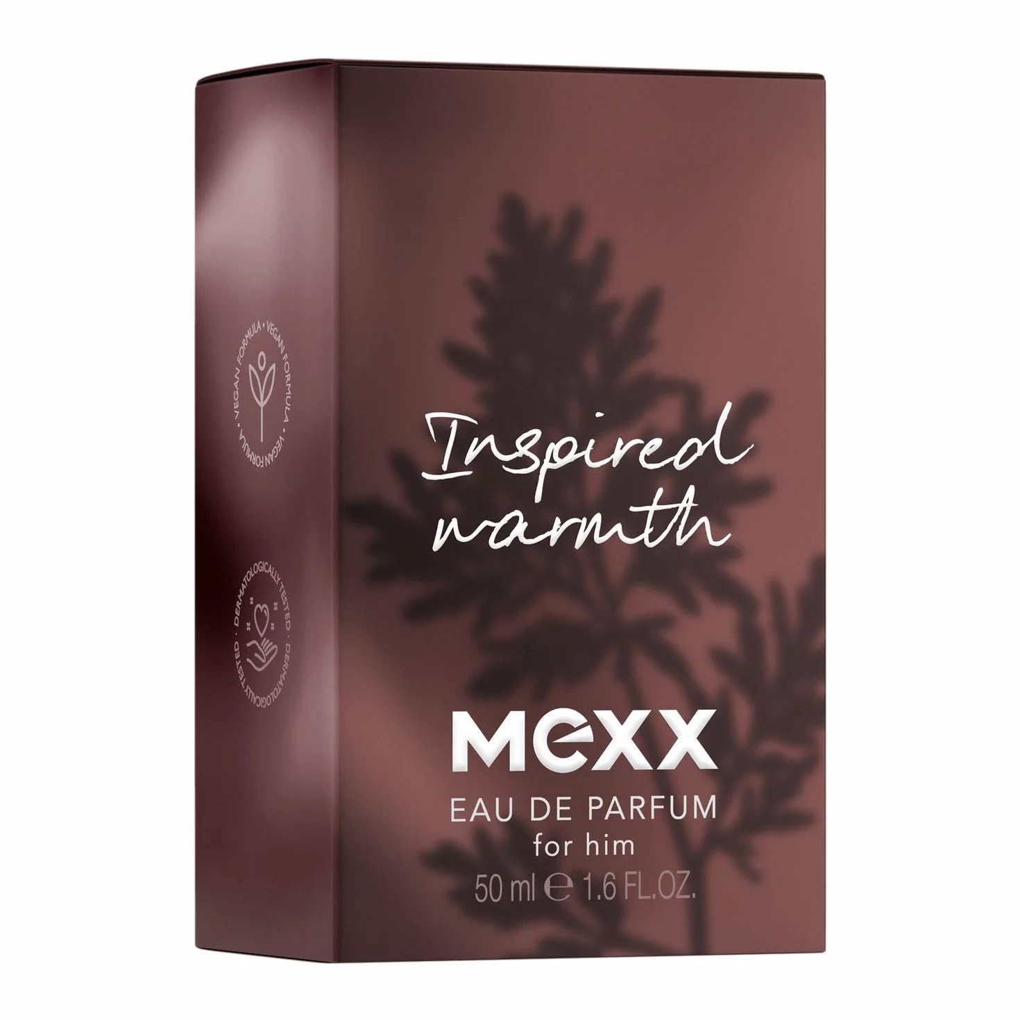 Mexx Inspired Warmth Woda Perfumowana dla Mężczyzn o Drzewno-Ambrowym Zapachu, 50 ml