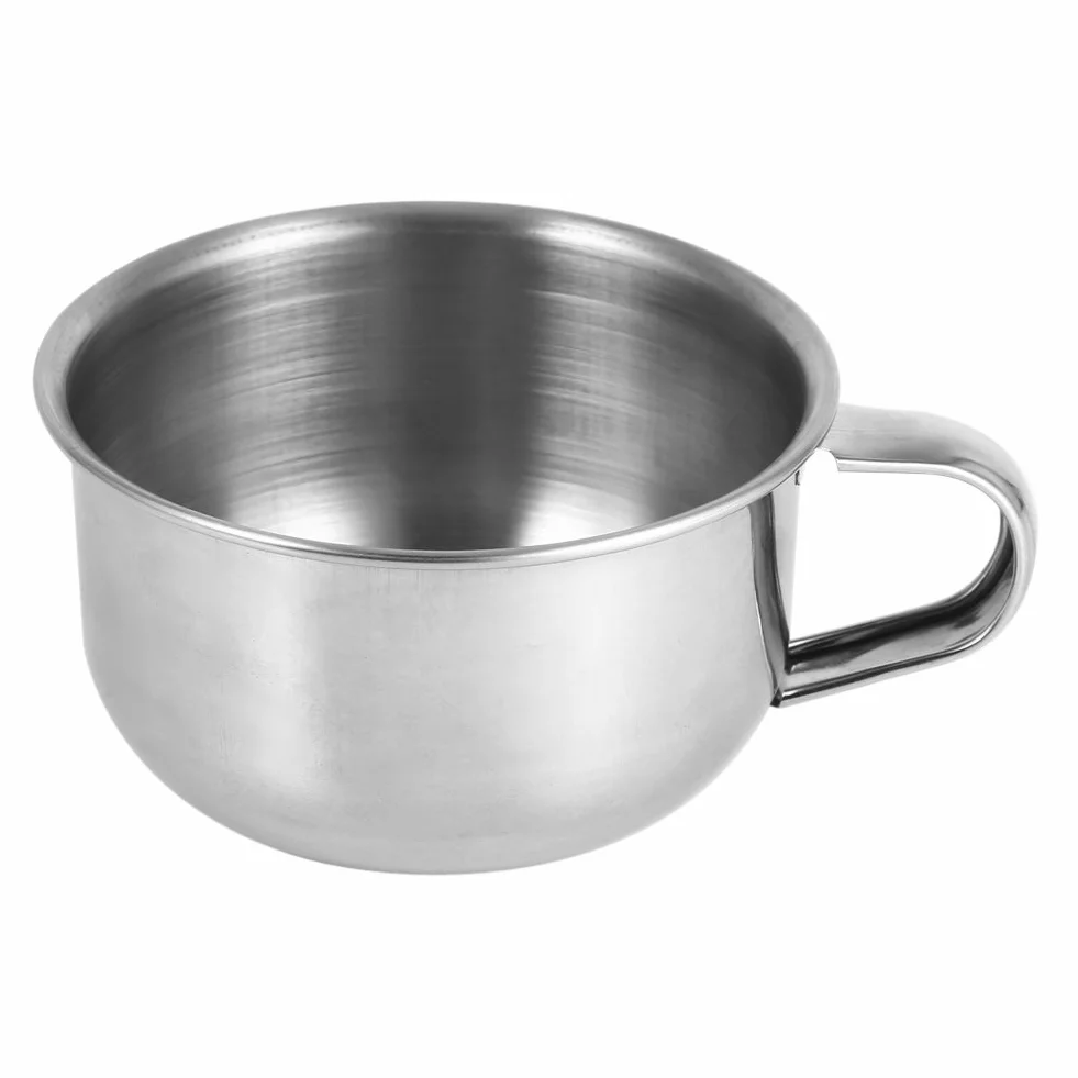 Miska do golenia, kubek do golenia ze stali nierdzewnej, mydelniczka, sklep krem do golenia dla mężczyzn