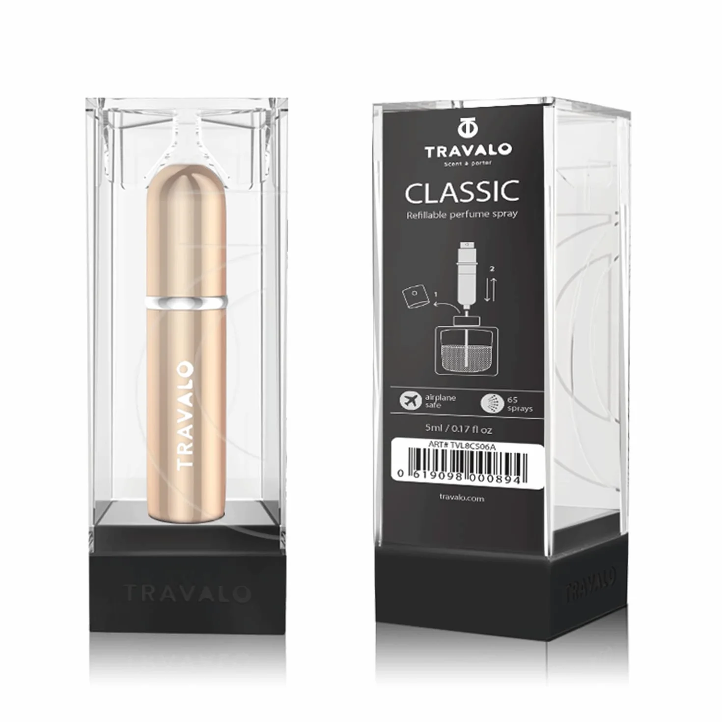 Travalo Classic HD Gold 5 rozpylacz do perfum