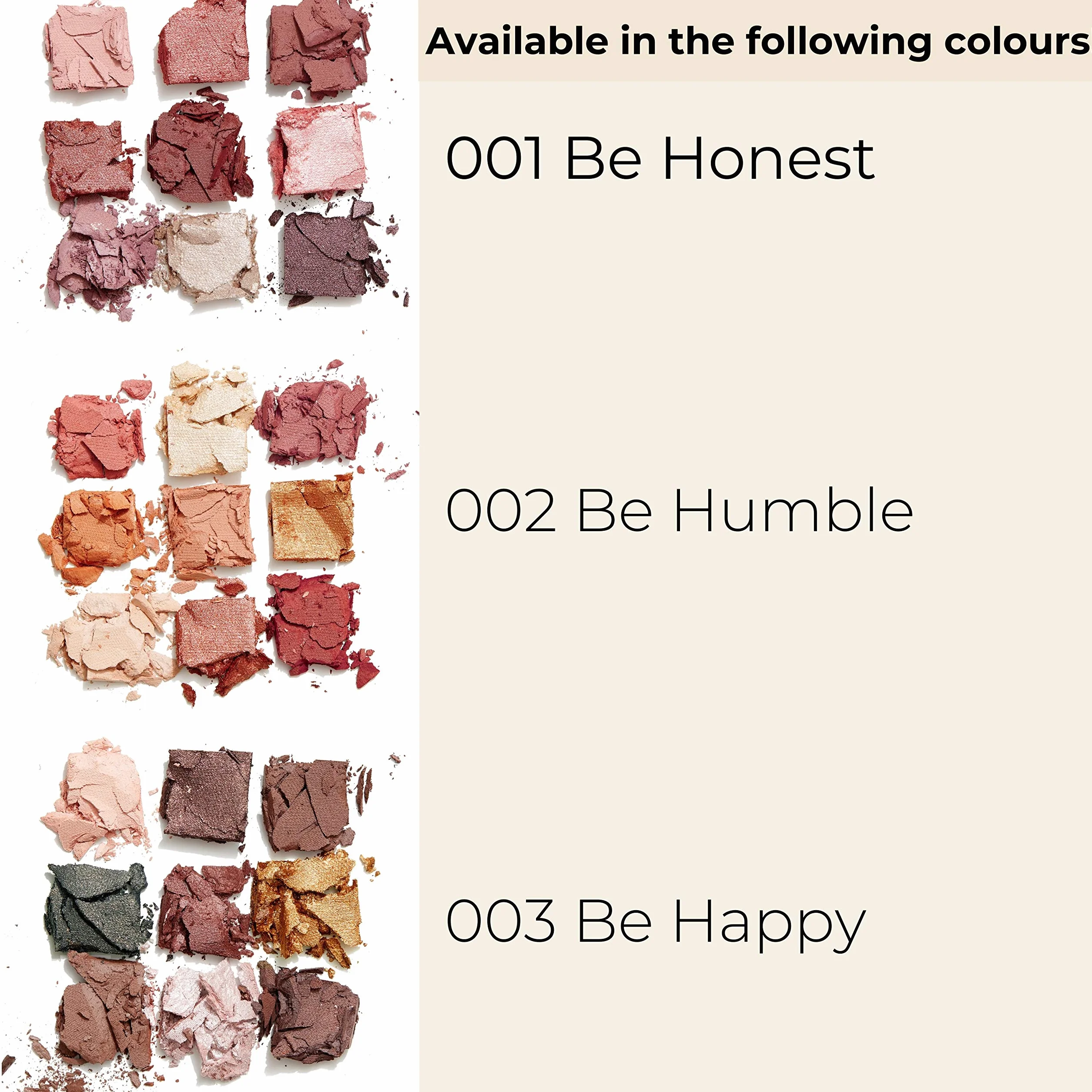 GOSH Eyedentity Eyeshadow Palette No.001 Be Honest (8 g)