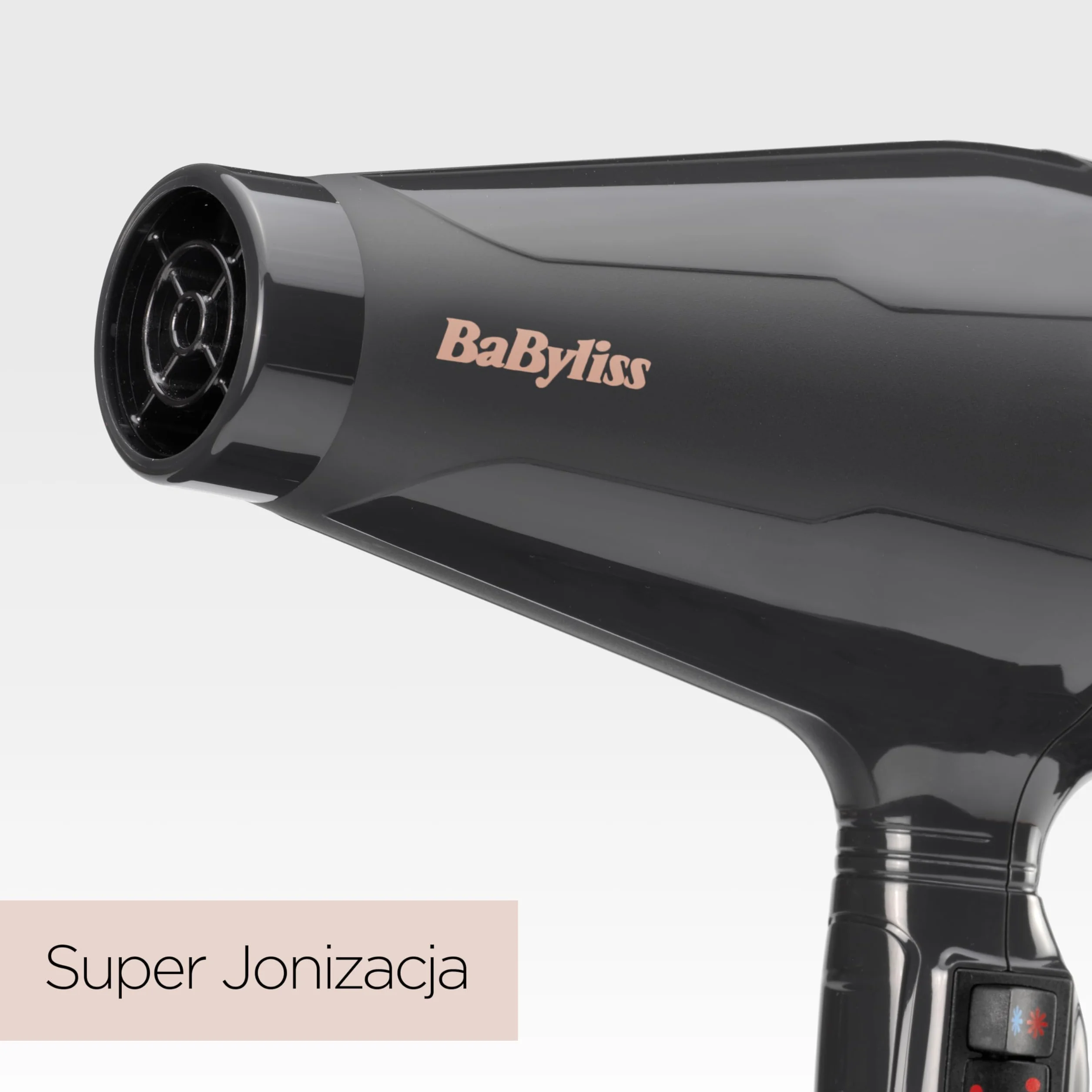BaByliss Italian Air Pro Suszarka 2200 W Jonizacja Czarna 6719DE
