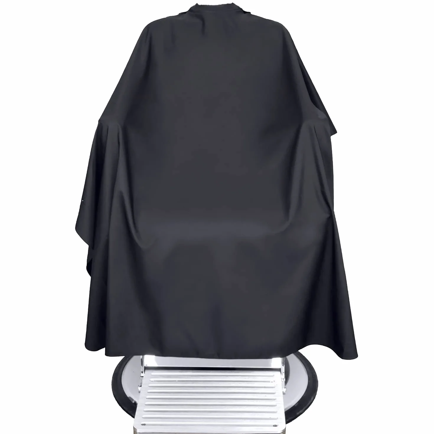 TRU BARBER Peleryna do strzyżenia włosów, czarna, wodoodporna