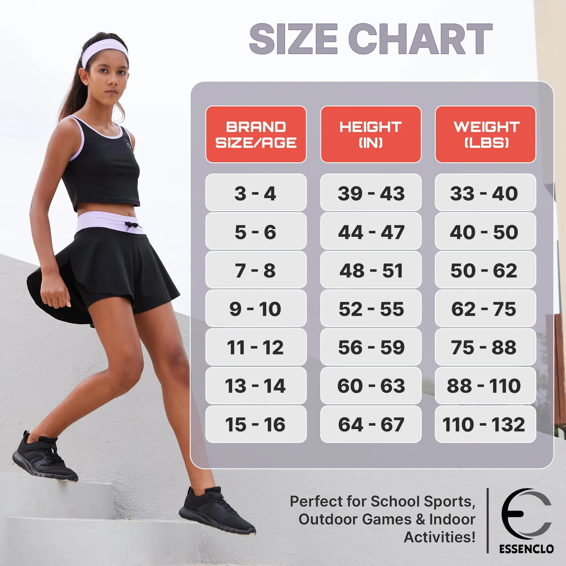 Zestaw odzieży sportowej dla dziewcząt Dziewczynki Girls Butterfly Shorts Skirts & Sleeveless Tops (5 w zestawie)