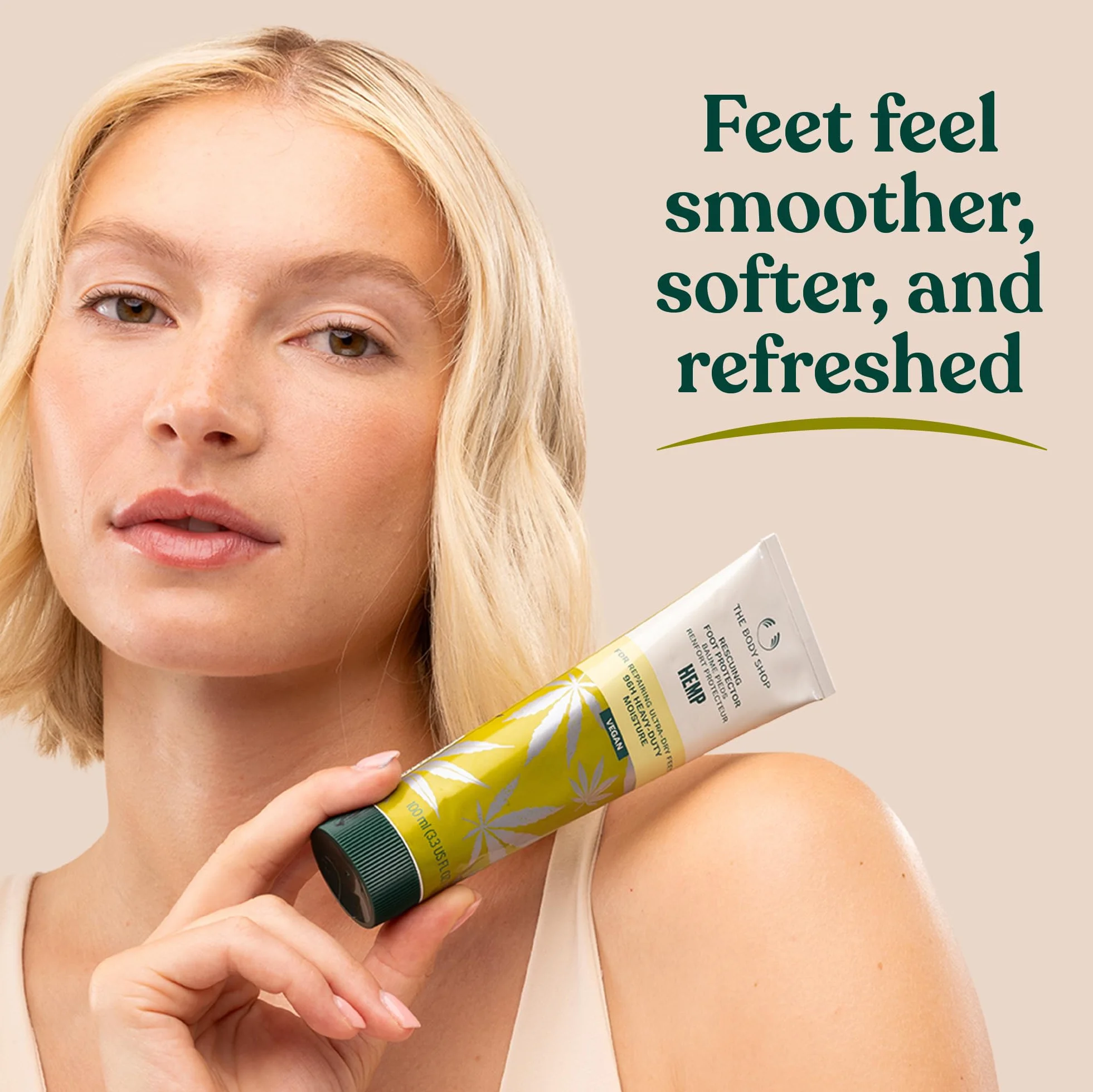 Der Body Shop Hanf Fußschutz 100ml / The Body Shop Hemp Foot Protector 100ml