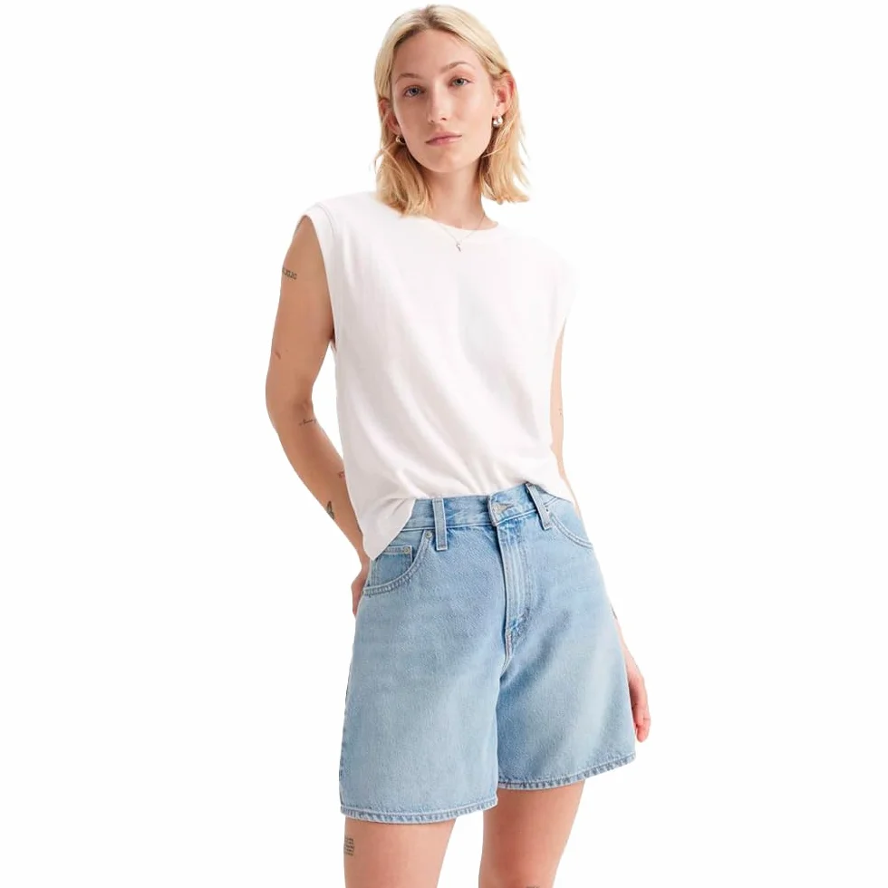Levi's Boxy Tank T-shirt damski, biały +, L