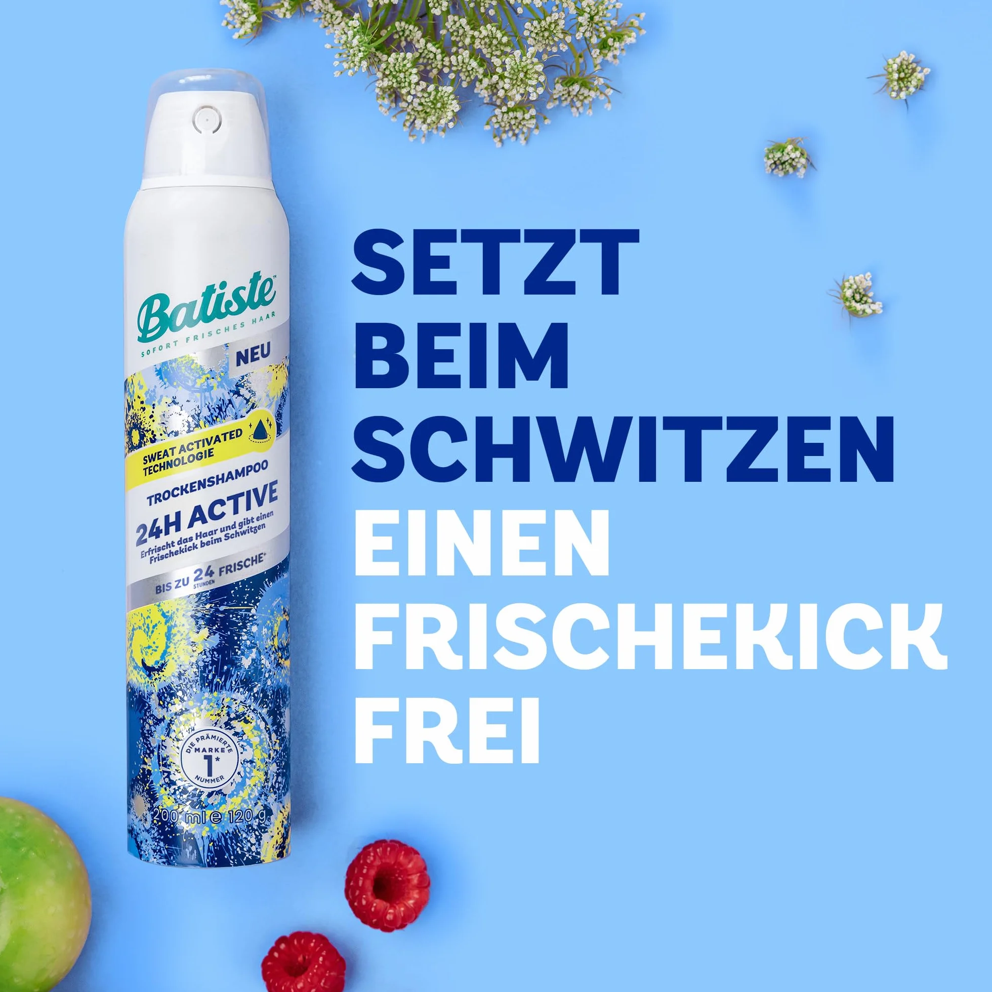 Church & Dwight 24H Active Suchy Szampon, 200 ml