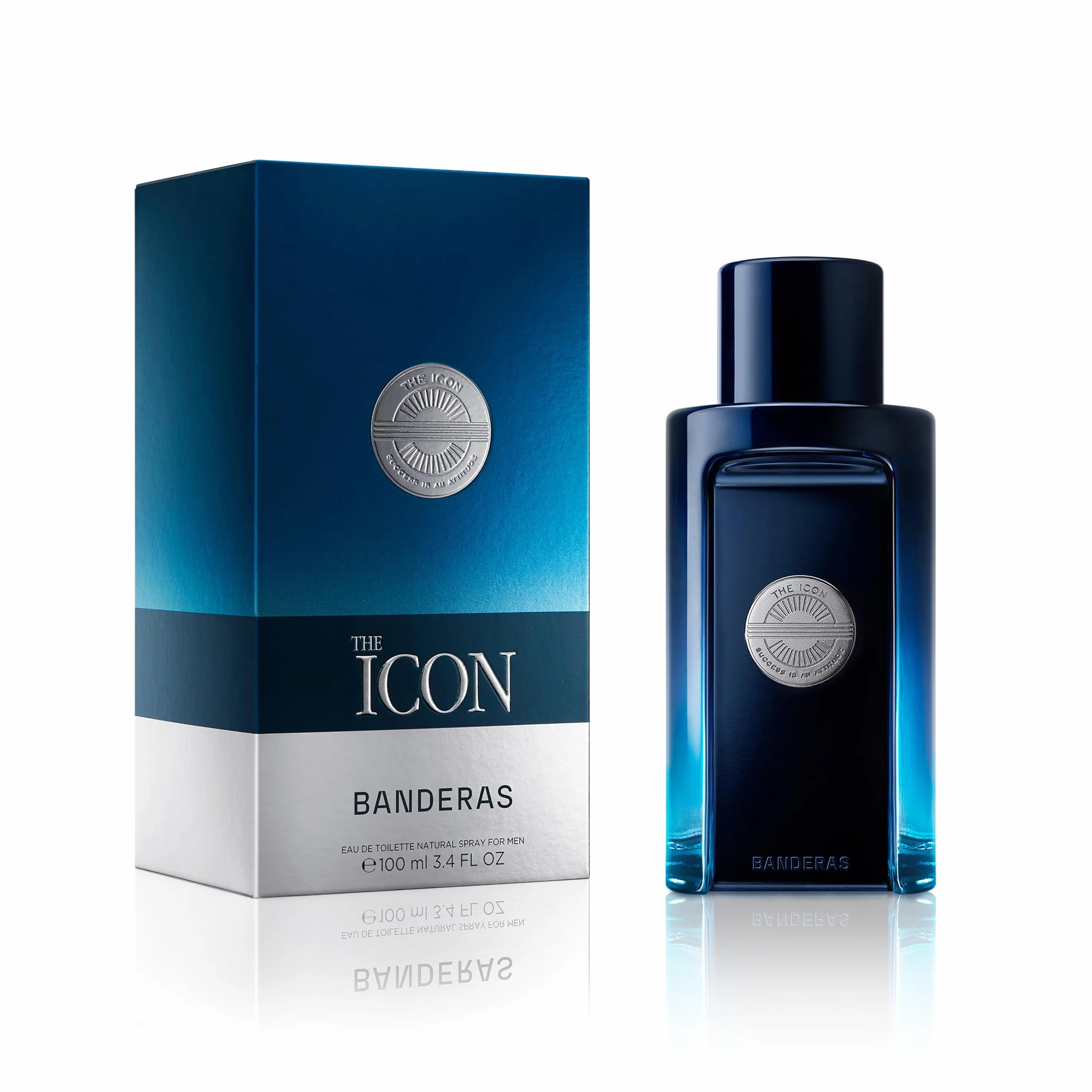 Antonio Banderas Perfumes - The Icon - Eau de Toilette Spray dla mężczyzn, bursztynowy zapach - 100 ml
