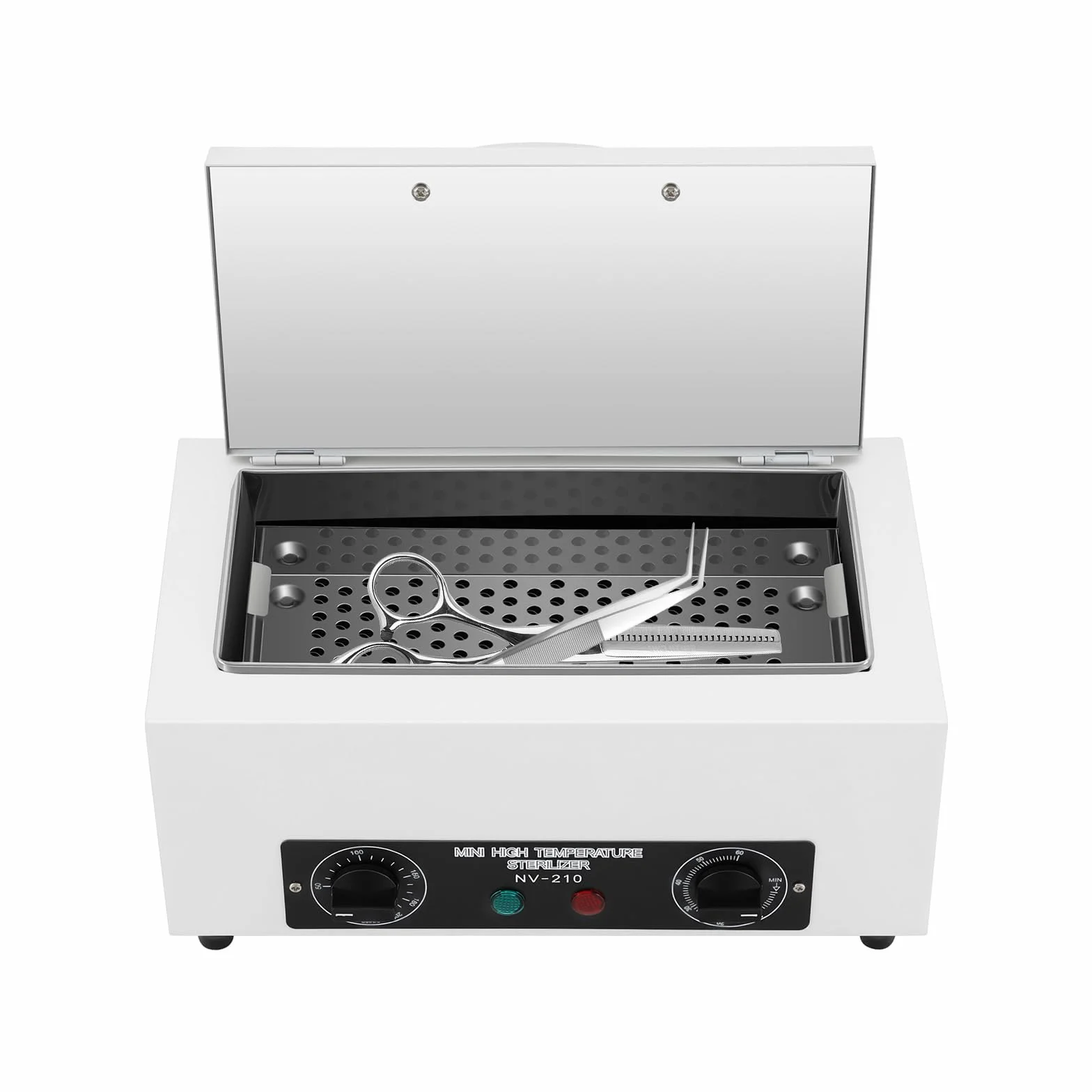 Sterylizator gorącego powietrza 300W 220℃ z timerem do narzędzi paznokci