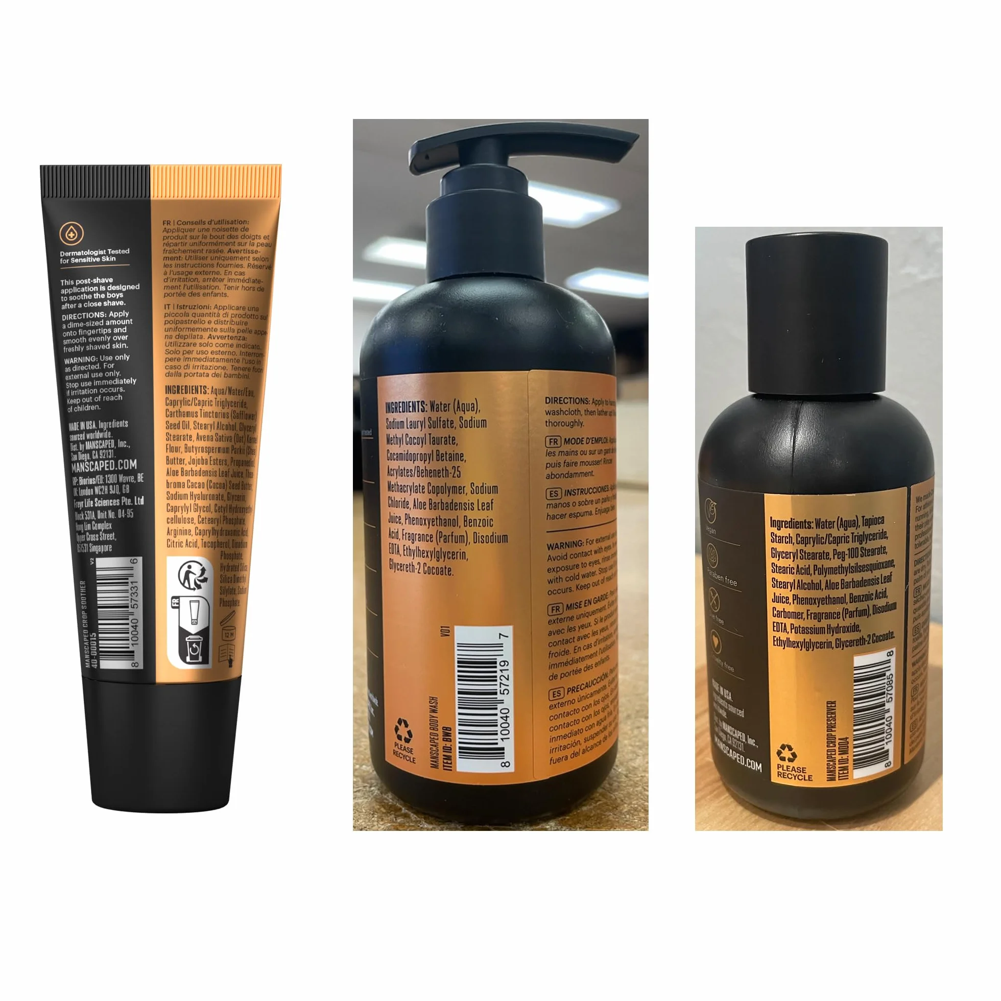MANSCAPED Premier Pack 5.0 ULTRA Męski trymer do pachwiny i ciała z The Lawn Mower 5.0 ULTRA