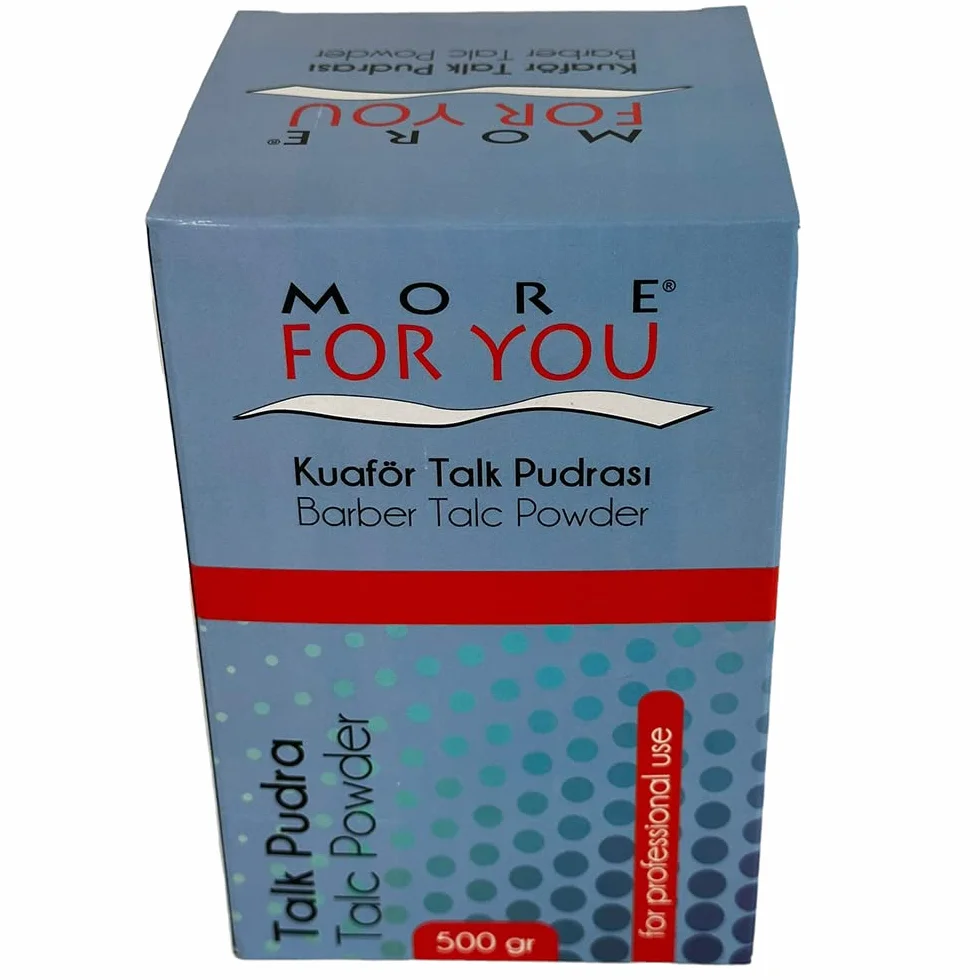 Puder talk fryzjerski 500 g dla mężczyzn po goleniu