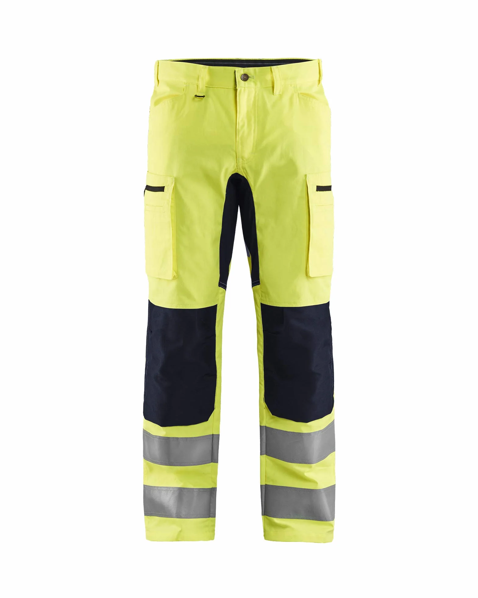 Blaklader 158518113399C154 spodnie robocze ze stretchem, High Vis żółty/czarny, rozmiar C154