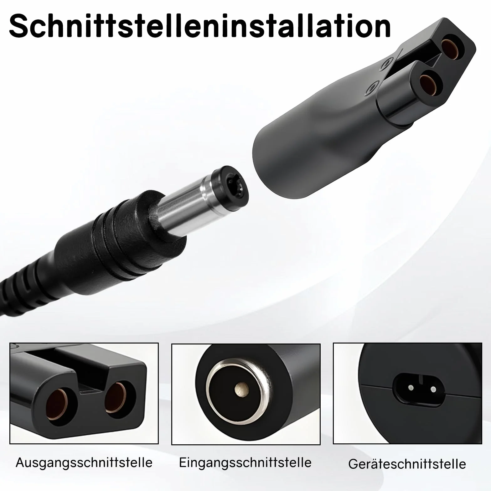 Powice 7 sztuk ładowarek do golarki 5 V, kabel sieciowy, adapter USB, zestaw do wymiany kabli ładowania, przyrządy kosmetyczne, elektryczne fryzjerów, oczyszczacze