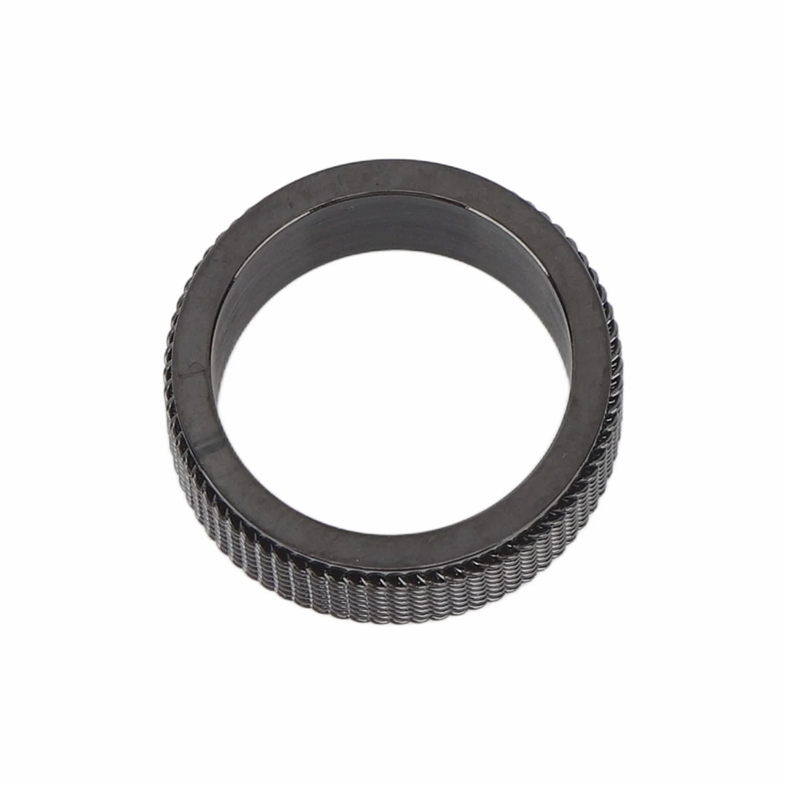 Męski pierścień Obrotowy, 8MM Bezszelestny Fajny Fidget Spinning łańcuszek Przeciwlękowy Stalowy Fajny pierścień Lękowy dla Mężczyzn Dorośli