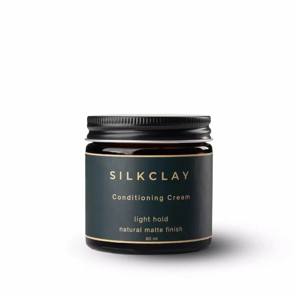 SILKCLAY Silkcream 60 ml odżywcza pomada w kremie naturalnym wykończeniu, średnia przyczepność