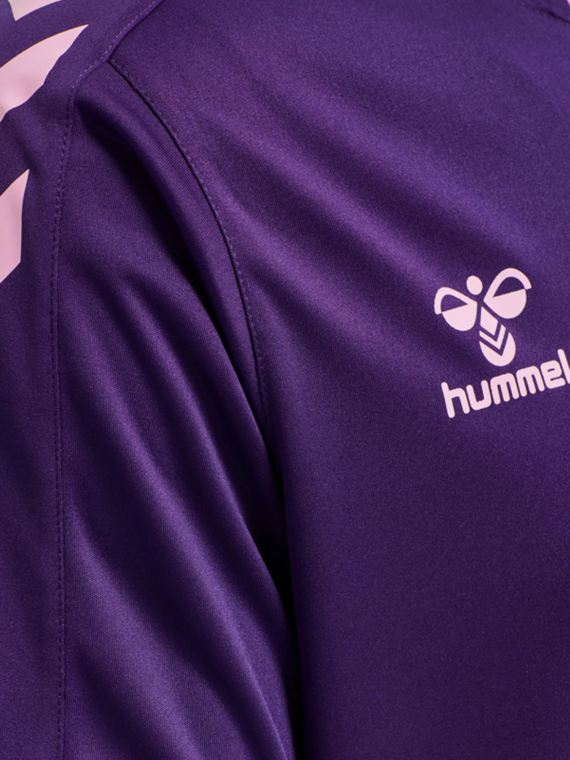 hummel Hmlcore Xk Poly Jersey S/S Koszulka męska, Fioletowy (512), XL