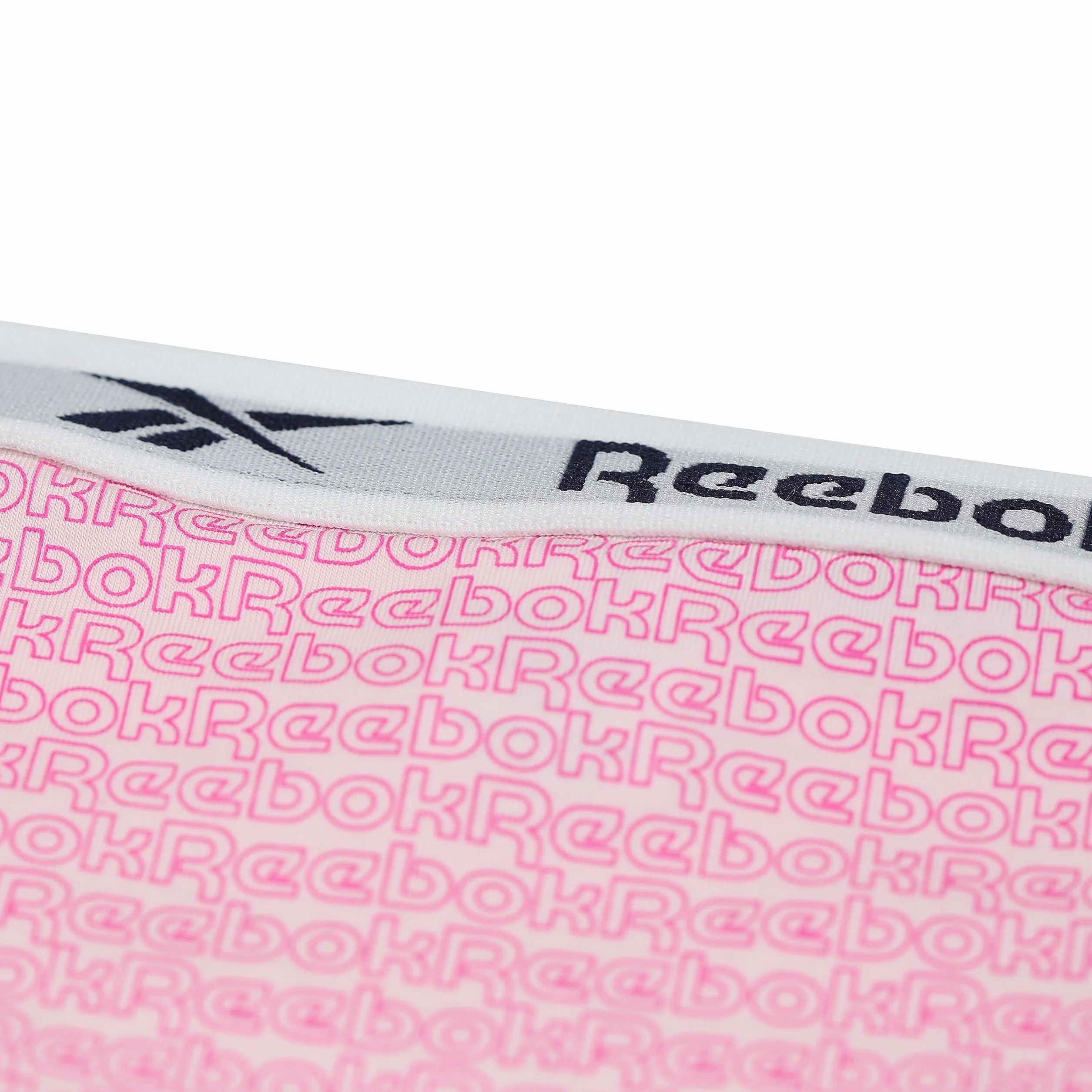 Reebok Figi Kobiety Damen Reebok Tanga-slips In Navy/Print/Grau - Packung Mit 3 Stück