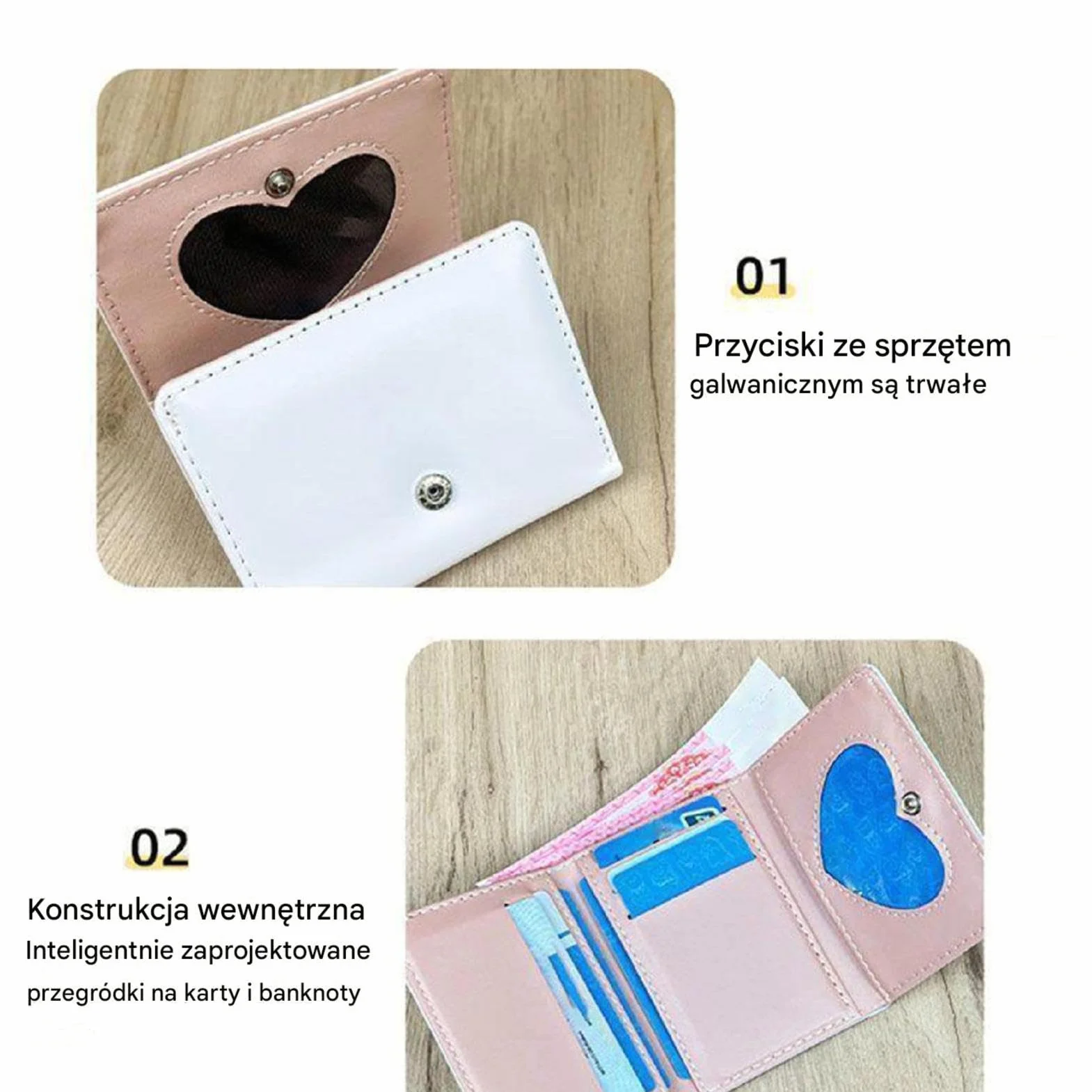 Portfel damski na karty,Portfel na karty dla kobiet | Potrójny portfel damski Portfel na karty z nadrukiem Kitten | Etui na karty ze skóry PU, torebka damska o dużej pojemności, na kartę kredytową