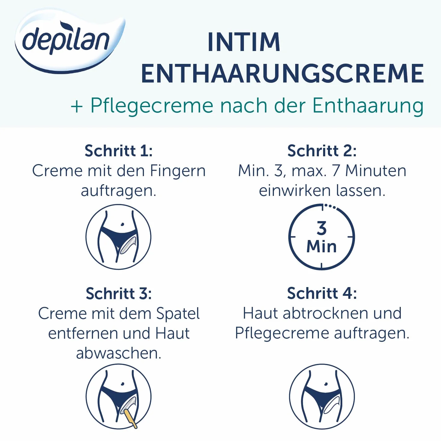 Depilan Intim Krem do depilacji 1 sztuka, 1 unité (Lot de 1)
