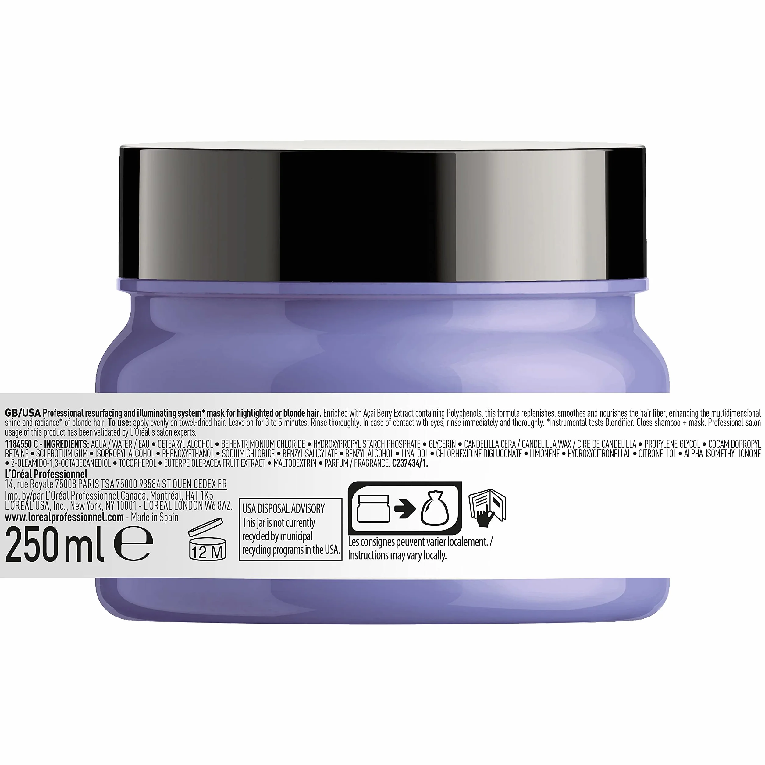 L'OREAL PROFESSIONNEL BLONDIFIER Maska do włosów blond 250ml