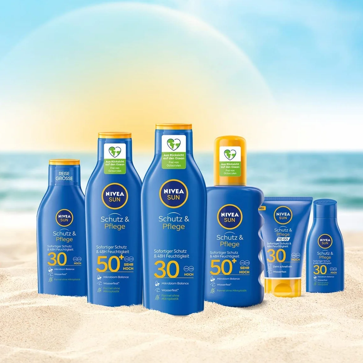 Nivea SUN Protect & Moisture Sun Filtr Przeciwsłoneczny 200 ml