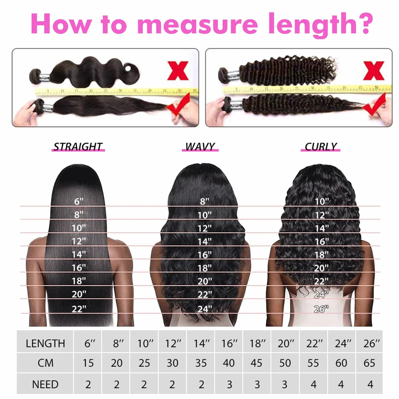 Brazilian Virgin Human Hair Double Weft Weave Extensions 12 14 16inch Natural Color