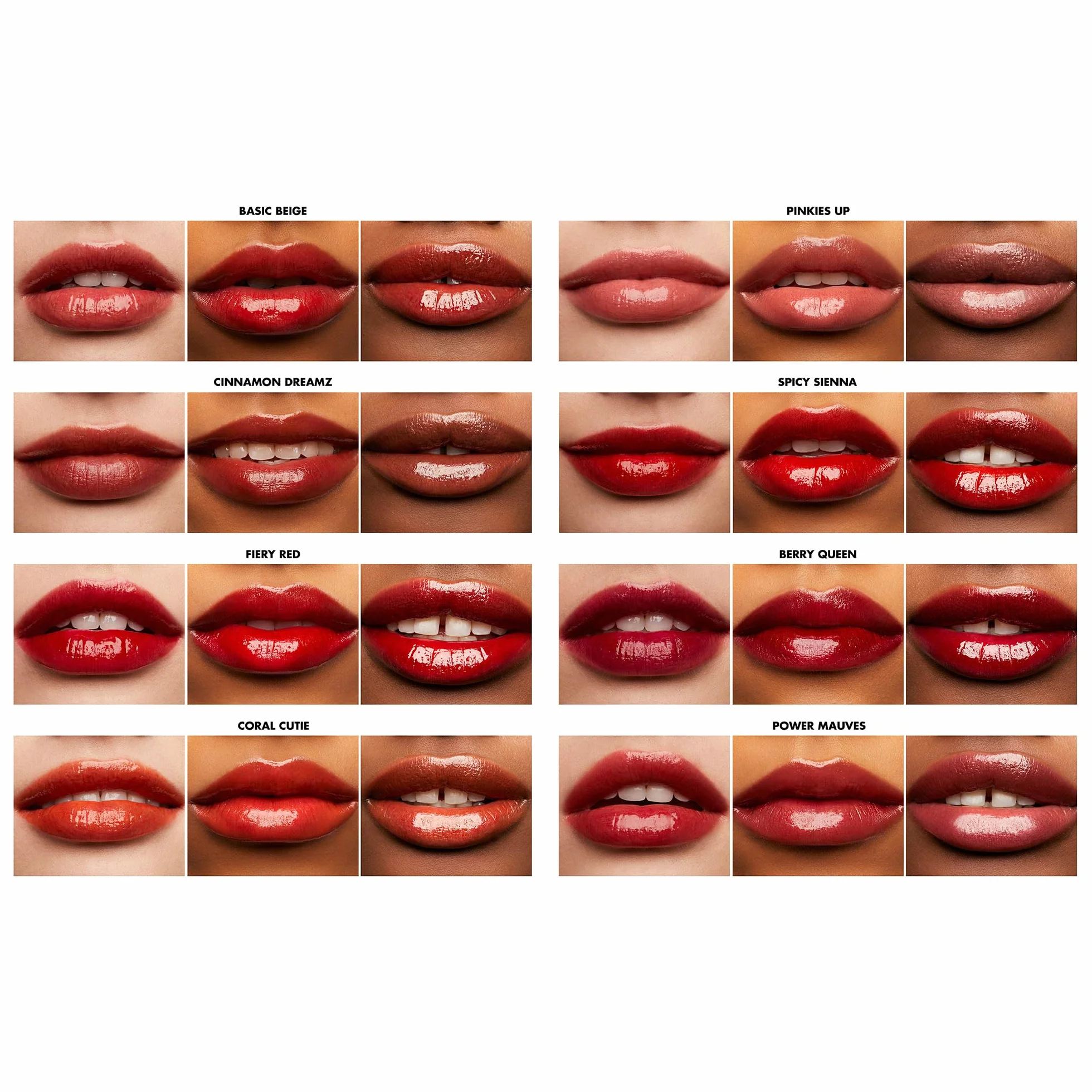 e.l.f. Glossy Lip Stain, lekka, długo utrzymująca się pomadka do ust dla odrobiny koloru i subtelnego efektu połysku, wegańska i nietestowana na zwierzętach, beżowy Basic Beige
