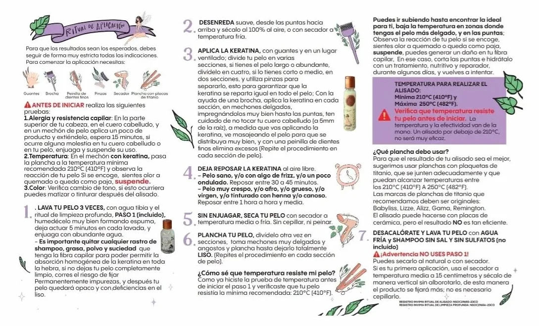 MAIKE AMOUR Keratina RITUAL BOTANICO 120 ml zabieg keratynowy z olejkami i aminokwasami