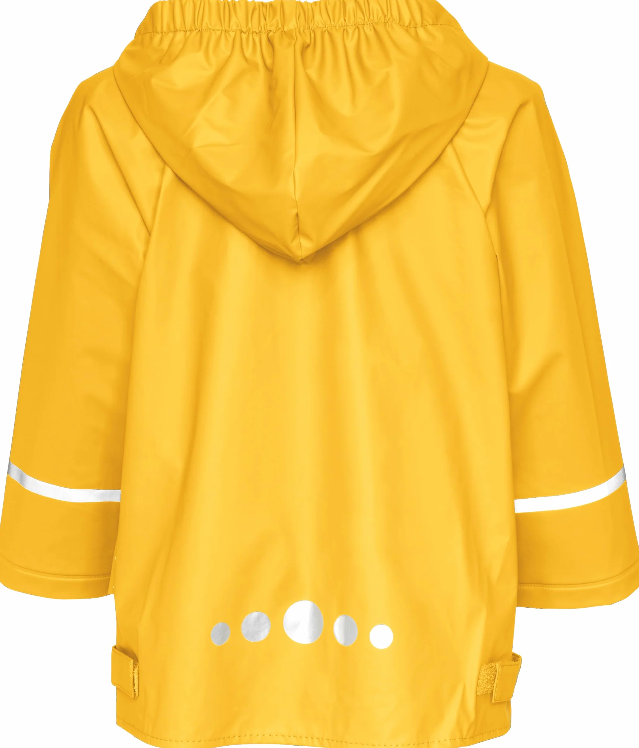 Playshoes Uniseks - Dzieci Basic Kurtka Przeciwdeszczowa, Żółty, 92 cm