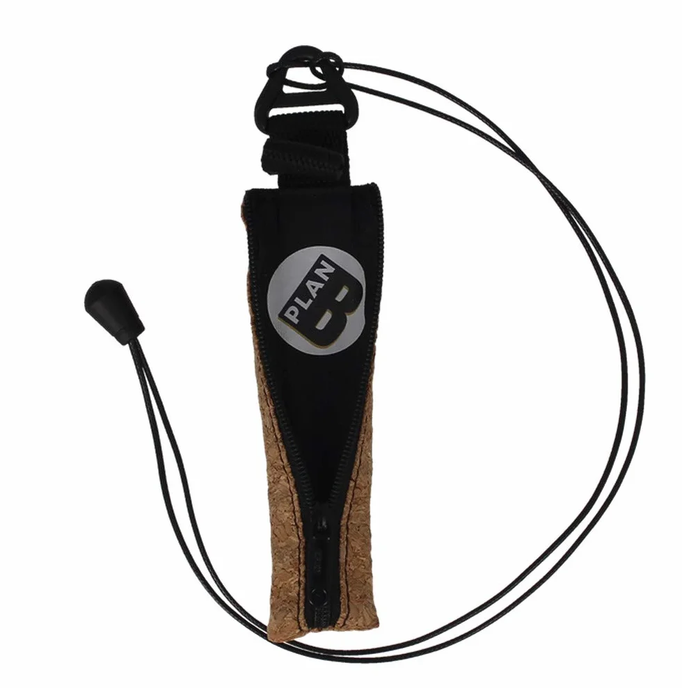 Plan B, Etui Ochronne do Małych i Płaskich Vape, Kompatybilne z Myblu i Podobnymi, Smycz 100 cm, Jasnobrązowy, Unisex, Korek (Naturist)
