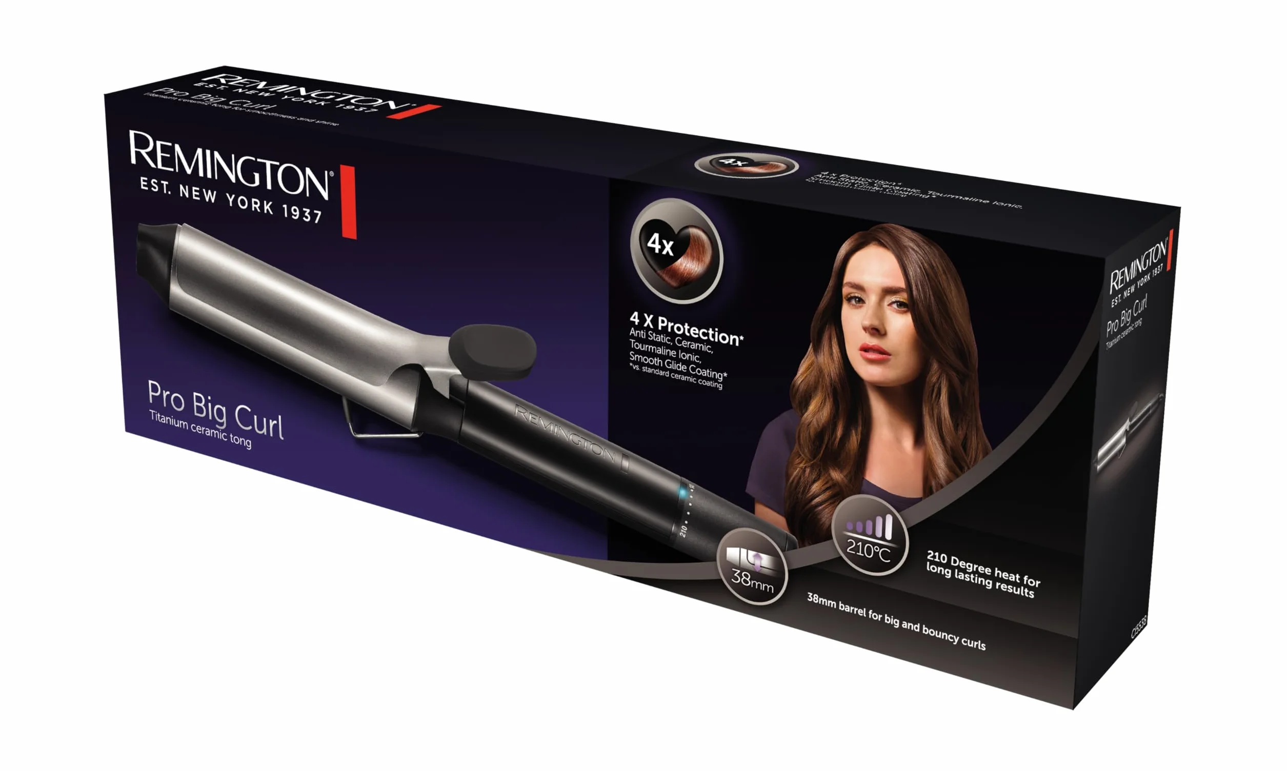 Remington Pro Big Curl CI5538 lokówka ceramiczna z turmalinem 38mm 56W