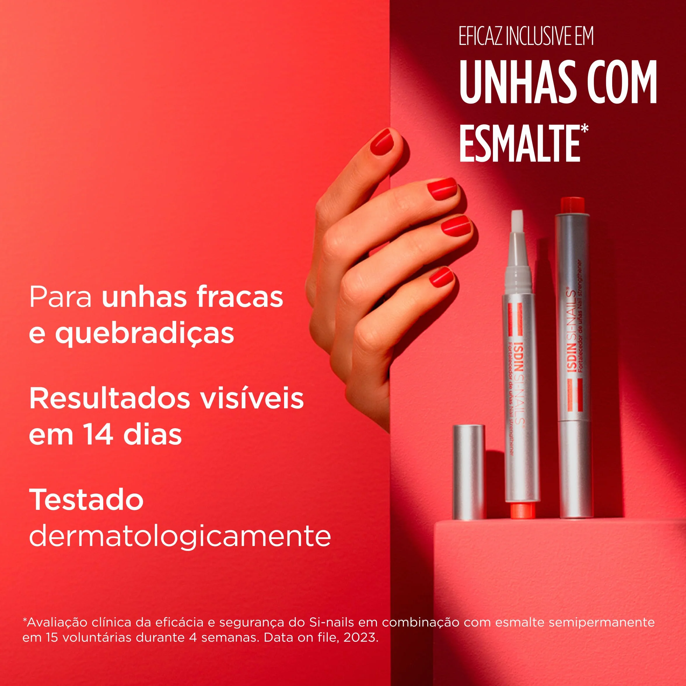 Isdin Si-Nails Wzmacniacz do Paznokci Bezbarwny - 2.5ml