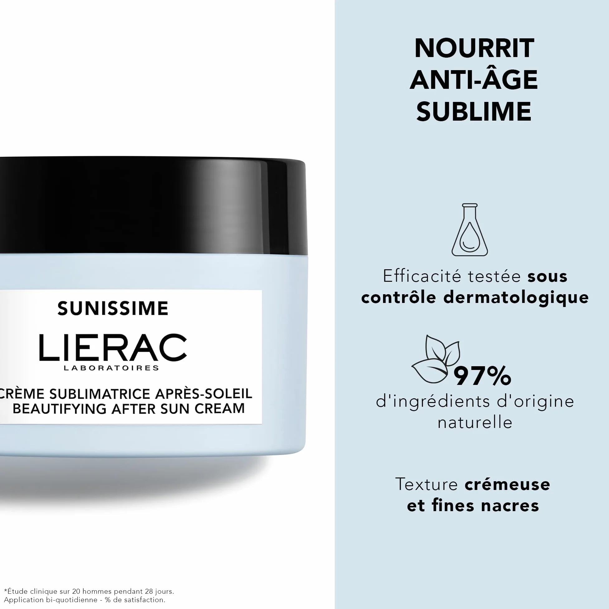 Lierac Sunissime Podwyższający krem do ciała 200 ml Przeciwstarzeniowa Wzbogacona opalenizna