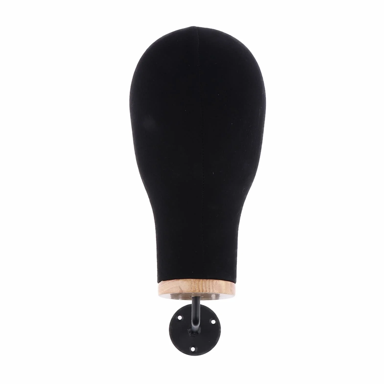 Głowa peruki Mannequin Head Wig Hat Wyświetlacz Model Manikin Do Wall Beige 21 cali Peruka Czapki Display Stand Zdaczej (Color : Blanc)
