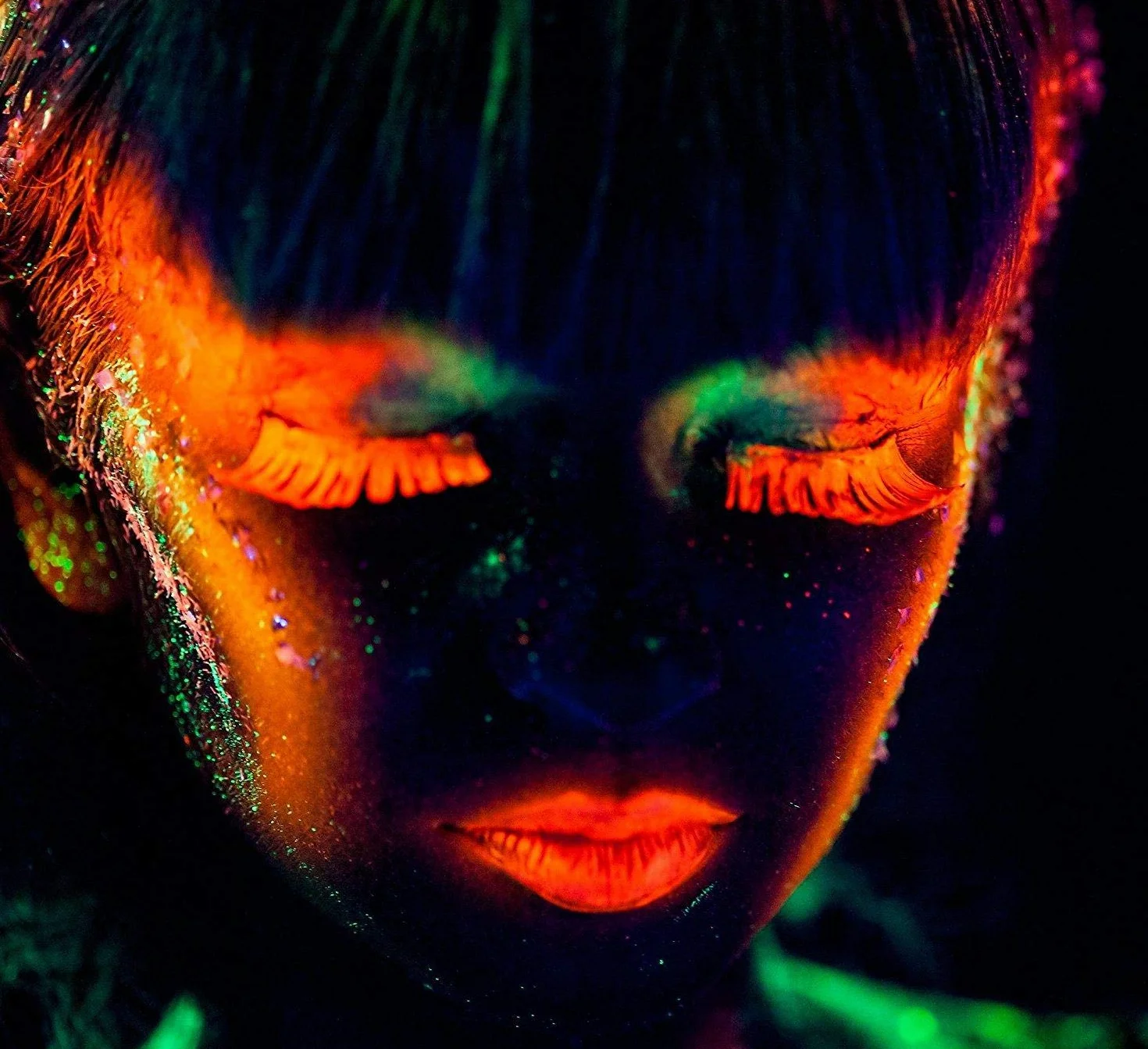 6 x 10 ml farba do malowania ciała UV farba fluorescencyjna do malowania ciała neonowe farby świecące