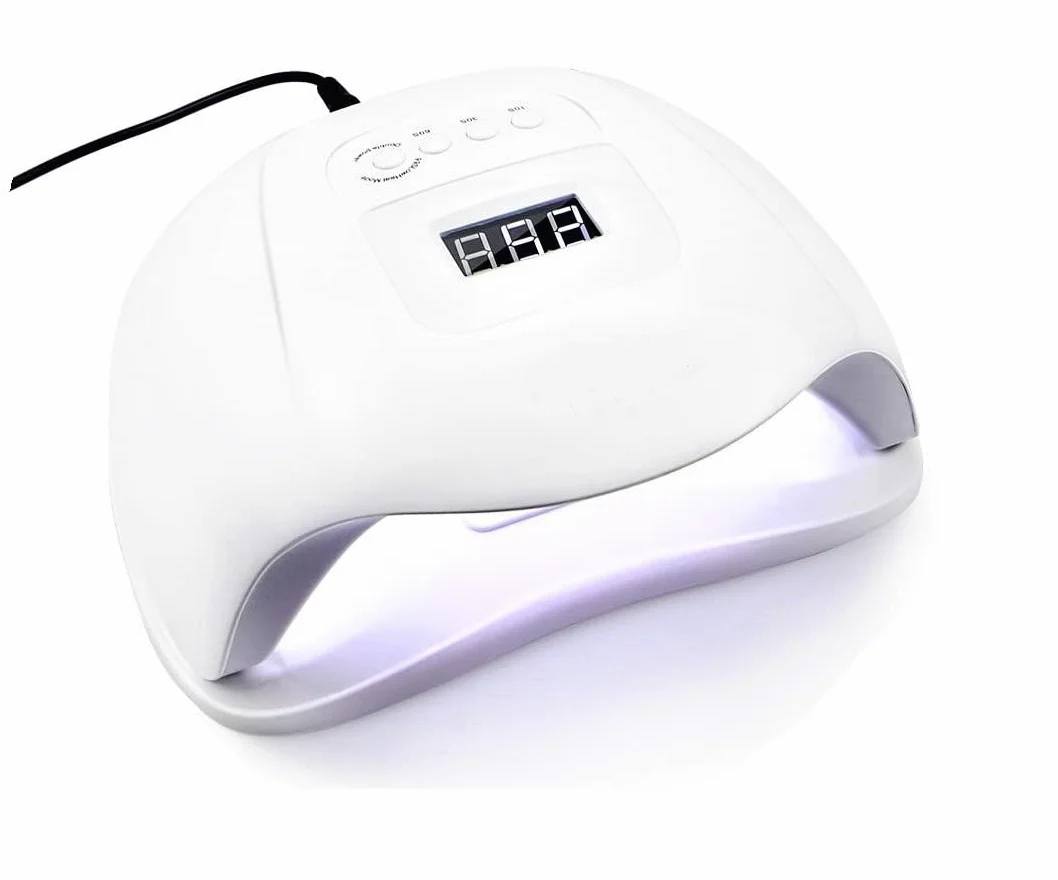 TEMPO DI SALDI Lampa UV LED 48 W do odbudowy paznokci dłoni i stóp, piekarnik do paznokci Nail Art
