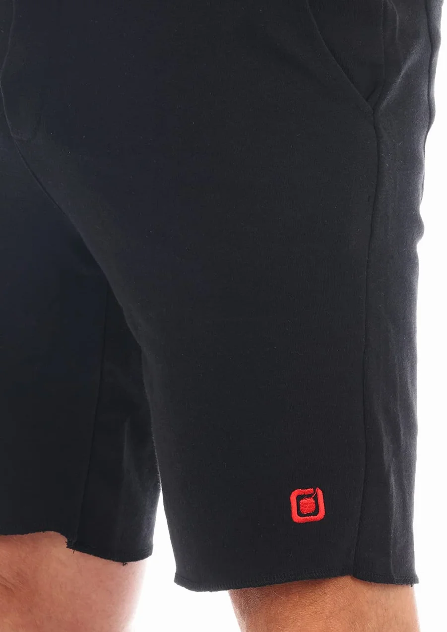 riverso Męskie krótkie spodenki dresowe RIVMax bermudy lato sportowe szorty bawełna czarne czerwone niebieskie szare różowe zielone S M L XL 2XL 3XL 4XL 5XL